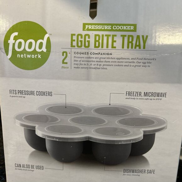 The Food Network™ 2 Piece Egg Bite Tray For Pressure Cooker BRAND NEW - Picture 3 of 3